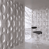 MDF 3D Wave Boards SBMDF3DWB049