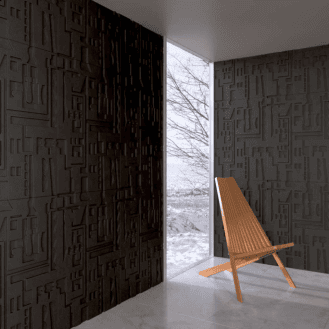 MDF 3D Wave Boards SBMDF3DWB085