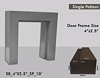 WPC Door Frame 4" X 2.5"