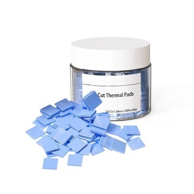 SC02 Pre-Cut Thermal Silicon Pads (1.2x1.2x0.15cm) - 100 Pcs/Box for Efficient Heat Transfer convert into cm SC02 Pre-Cut Thermal Silicon Pads (1.2x1.2x0.15cm) - 100 Pcs/Box for Efficient Heat Transfer convert into cm