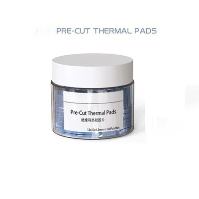 SC02 Pre-Cut Thermal Silicon Pads (1.2x1.2x0.15cm) - 100 Pcs/Box for Efficient Heat Transfer convert into cm SC02 Pre-Cut Thermal Silicon Pads (1.2x1.2x0.15cm) - 100 Pcs/Box for Efficient Heat Transfer convert into cm