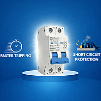 Sibass 63A 2-Pole DC MCB – 500V