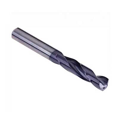Addison 9.1 X 9.1 X 81 X 125 MM Uncoated Solid Carbide Jobber Drill- K816 Series Upto 45HRC
