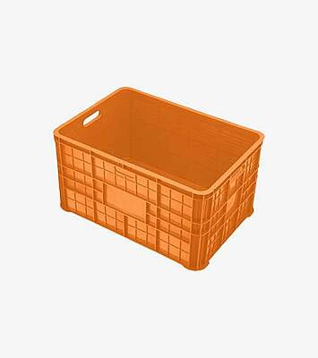 810*570*430 Injection Moulded Plastic Crate