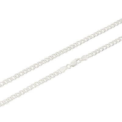 Sterling Silver Men's Curb Chain