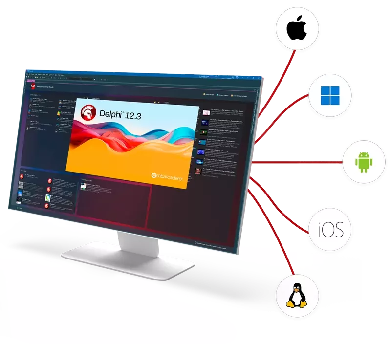 Embarcadero Delphi 11.x Enterprise Licence ESD Embarcadero Delphi 11.x Enterprise Licence ESD