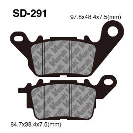 Vesrah SD-291 Ceramic Brake Pads
