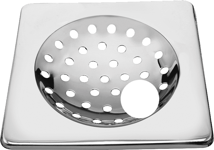 Square Watse Drain With Pipe Hole