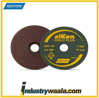 Norton 7 Inch 80 GRIT C5 Alkon Coated Disk Gold Plus Sander Disc (Pack Of 20 Pcs)