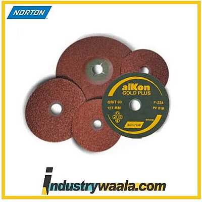 Norton 7 Inch 24 GRIT C1 Alkon Coated Disk Gold Plus Sander Disc (Pack Of 20 Pcs)