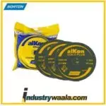 Norton 4 Inch 80 GRIT C35 Alkon Coated Disk Gold Plus Sander Disc (Pack Of 20 Pcs)