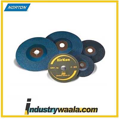 Norton 4 Inch 36 GRIT ZCP32 Zirkon Coated Disk Gold Plus Sander Disc (Pack Of - 20 Pcs)