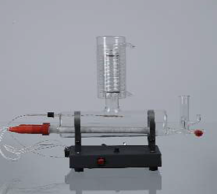 Water Distillation (Single Stage) All Glass, Horizontal Model with inbuilt safety cutoff GC