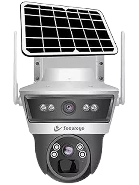 SECUREYE 4G CAMERA DUAL LENS  3MP+3MP SOLAR MINI PTZ DEFENDER DUO S-SSD-PTZ8