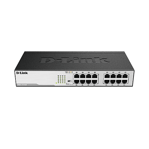 D-Link DGS-1016D 16-Port Gigabit Unmanaged Desktop Switch