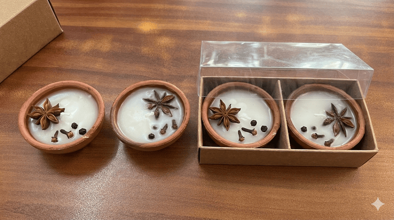 SET OF 2 SPICE DIYAS