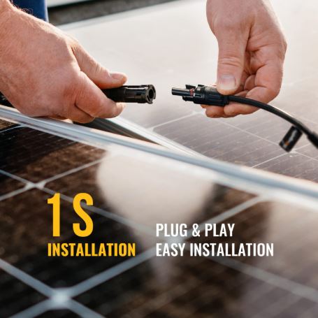 1 Pairs Solar Connectors Y Branch Parallel Adapter Cable Wire Plug for Solar Panel