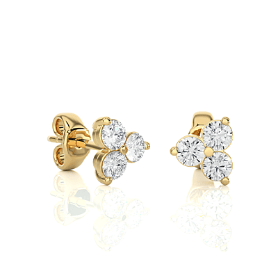 Tara Trinity Radiance – Diamond Studs
