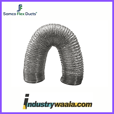 Samco Flex Ducts Uninsulated Flexible Duct Per 7.5 mtr 8 Inch