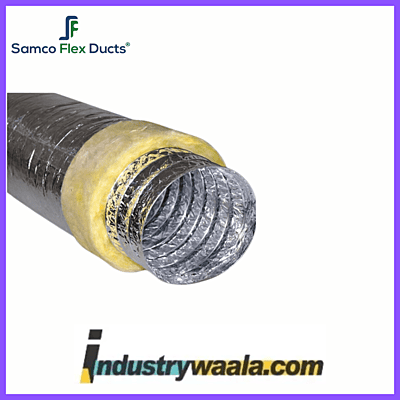 Samco Flex Ducts Insulated Flexible Duct Per 7.5 mtr 14 Inch