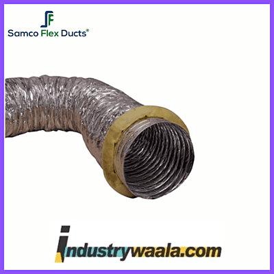 Samco Flex Ducts Insulated Flexible Duct Per 7.5 mtr 10 Inch