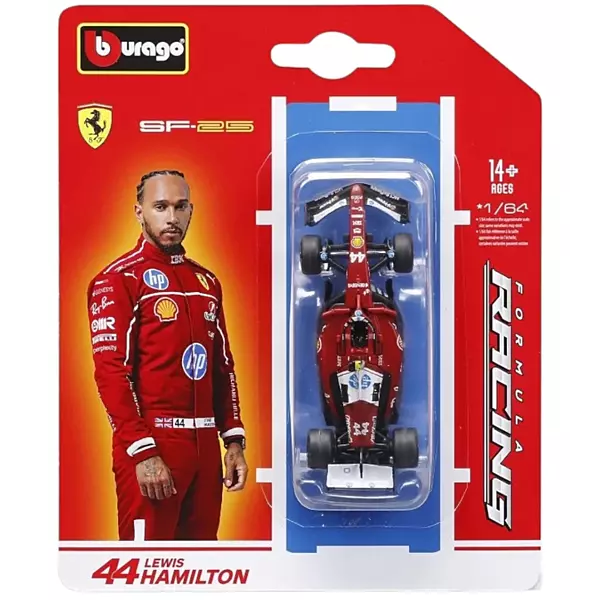 Ferrari SF-25 No.44 Lewis Hamilton | F1 | 1:64 | Bburago