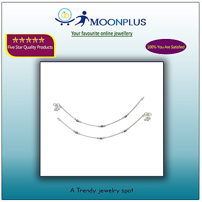 Silver Small Balls Fancy Women Anklet Silver Small Balls Fancy Women Anklet