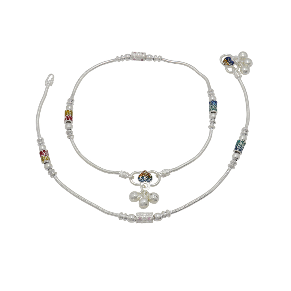 Multicolor Fancy Women Anklet - 10.5 in