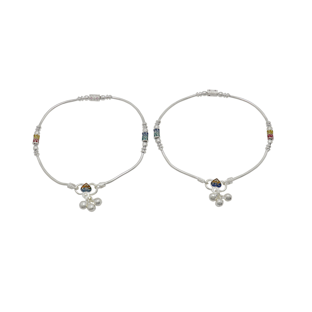 Multicolor Fancy Women Anklet - 10.5 in