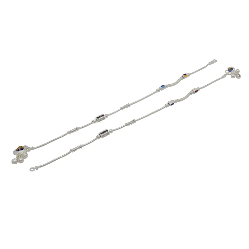 Silver Designing Fancy Anklet