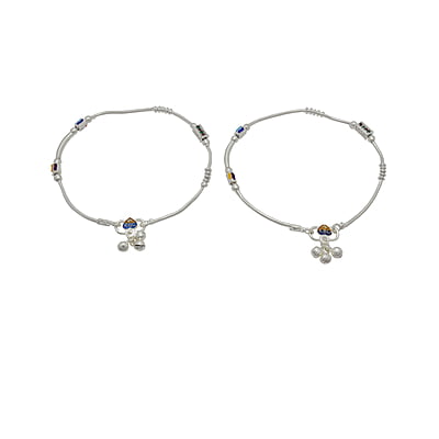 Silver Designing Fancy Anklet
