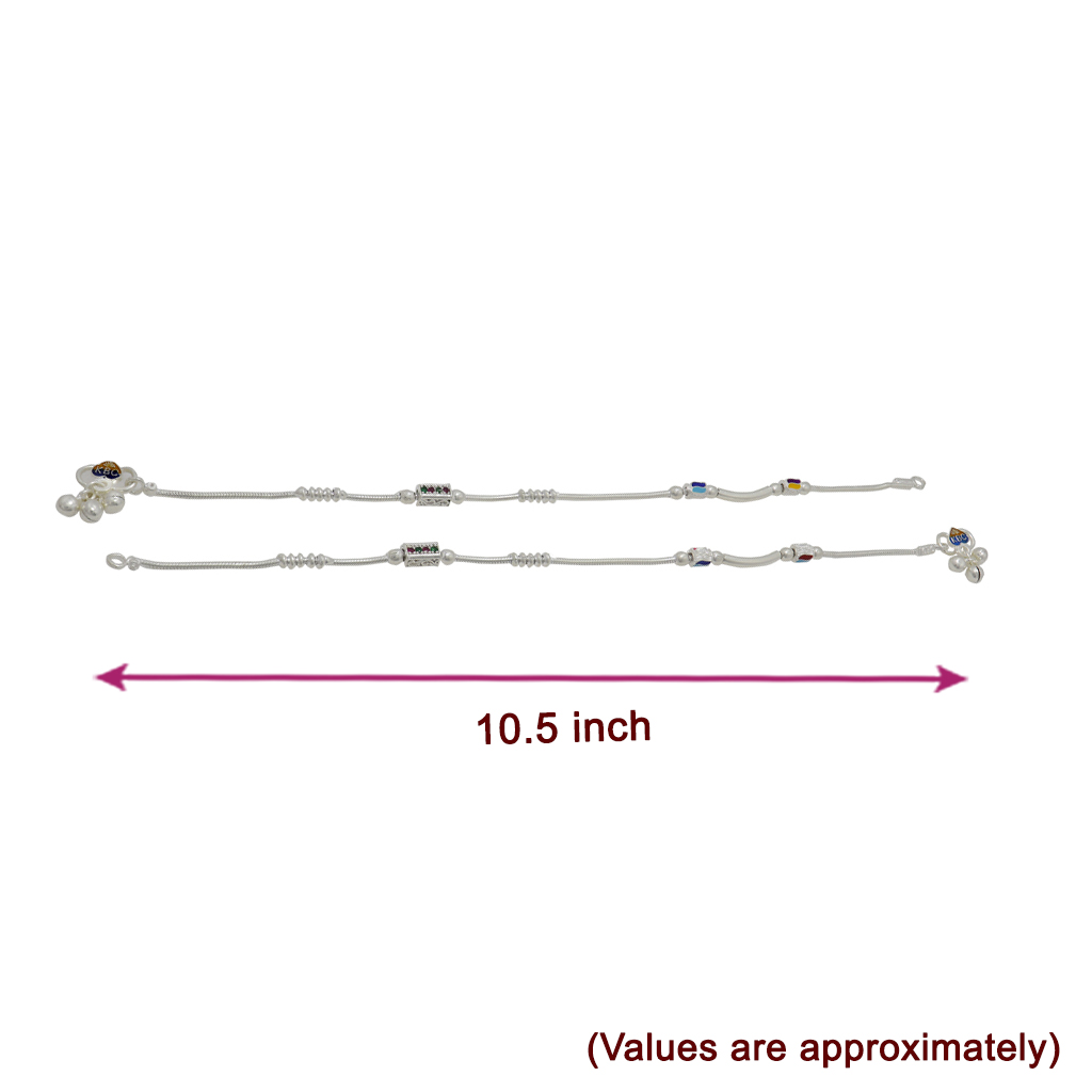 Silver Designing Fancy Anklet