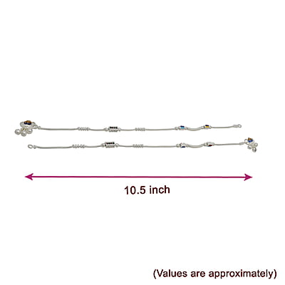Silver Designing Fancy Anklet