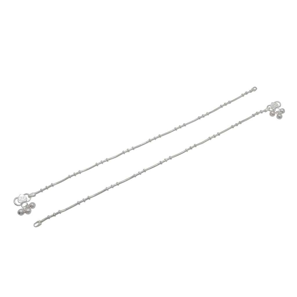 Silver Small Balls Anklet