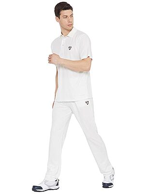 CRICKET WHITE DRESS SET SG CLUB HALF SLEEVE