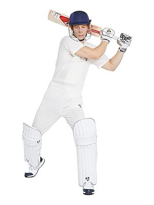 CRICKET WHITE DRESS SET SG CLUB HALF SLEEVE