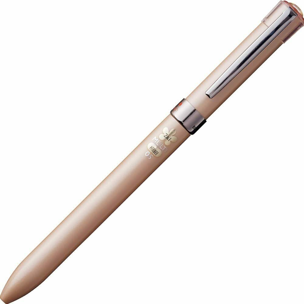 Mitsubishi Pencil Jetstream F 3 Color Ballpoint Pen 0.5 Silky Gold