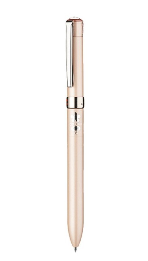 Mitsubishi Pencil Jetstream F 3 Color Ballpoint Pen 0.5 Silky Gold