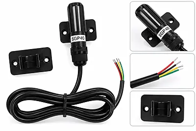 SGP40 Air Quality Sensor with Black Shell and 1 Meter Cable