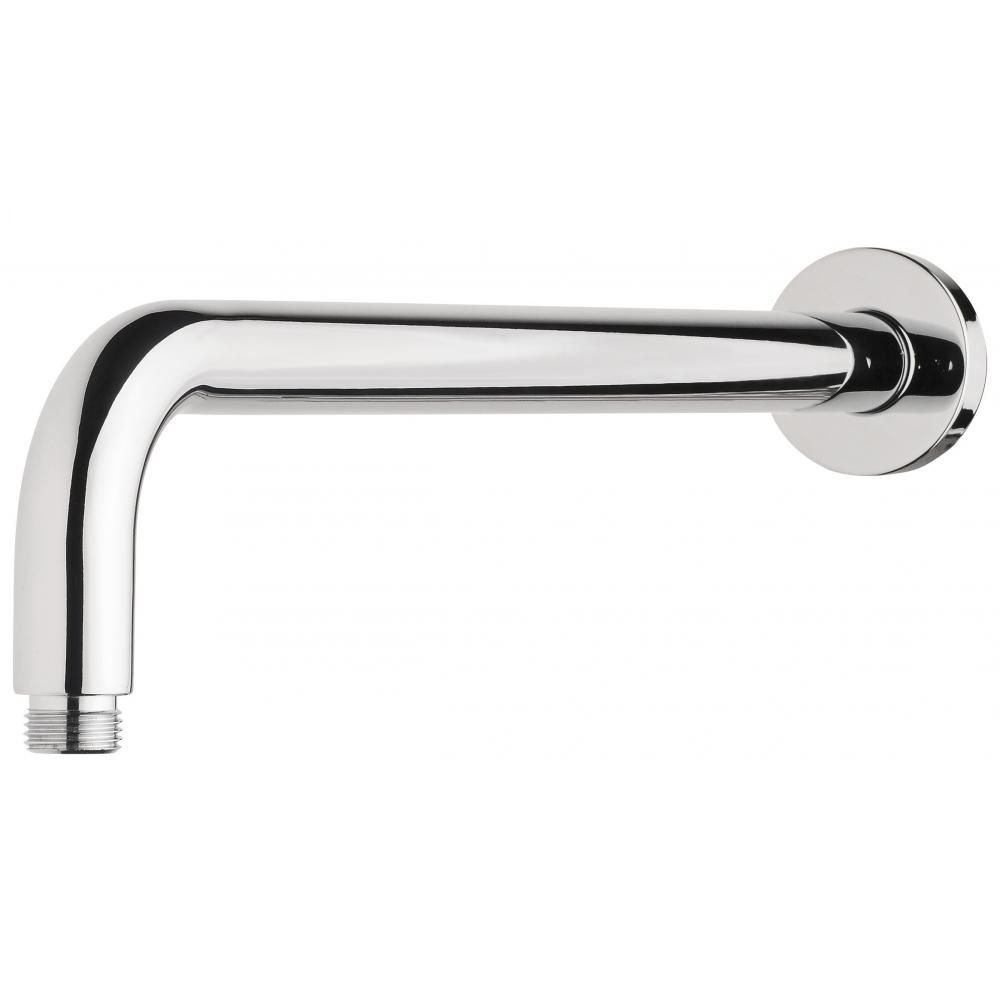 S.S. 304 Round Shape With 90° Bend For Wall Mounted Shower Arm With Wall Flange