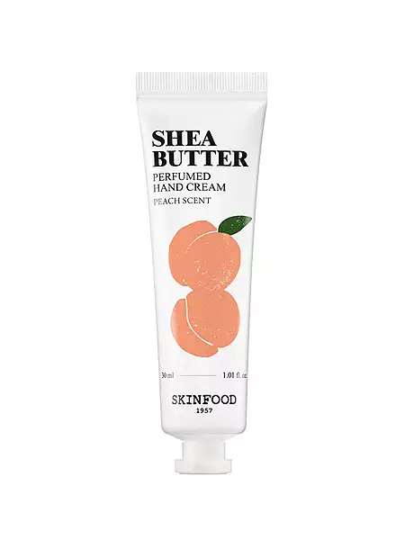 SKINFOOD - SHEA BUTTER PERFUMED HAND CREAM (PEACH SCENT)