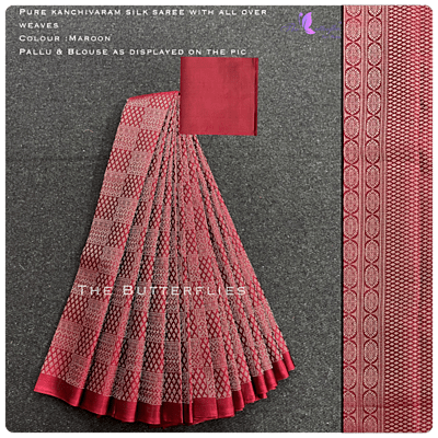 PURE KANCHIVARAM SILK SAREE SHSSKAN20890