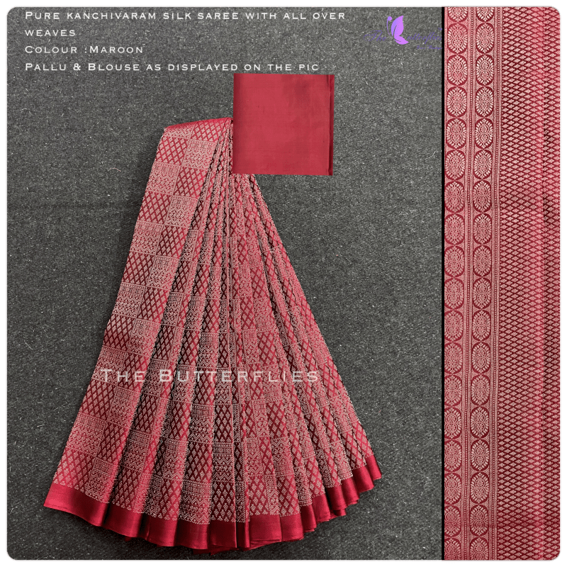 PURE KANCHIVARAM SILK SAREE SHSSKAN20890
