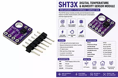SHT3X- Temperature Sensor