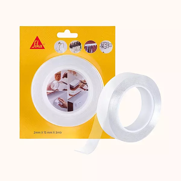 SIKA Heavy Duty Double Sided Mounting Tape (15mm × 3m)