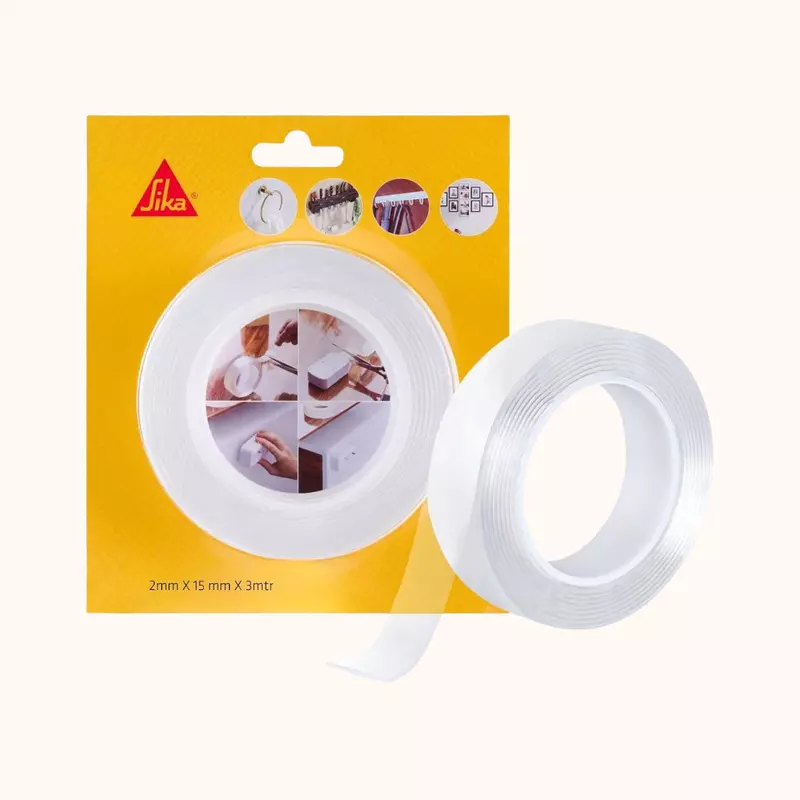 SIKA Heavy Duty Double Sided Mounting Tape (15mm × 3m)