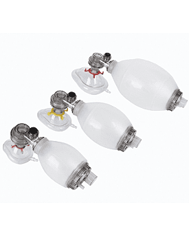 MADORED SILICONE MANUAL RESUSCITATOR  WITH ACCESSORIES