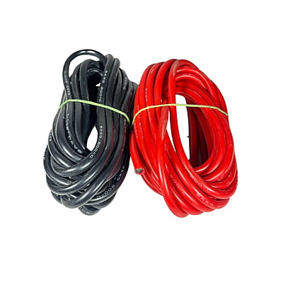 SILICONE WIRE RED & BLACK ULTRA FLEXIBLE