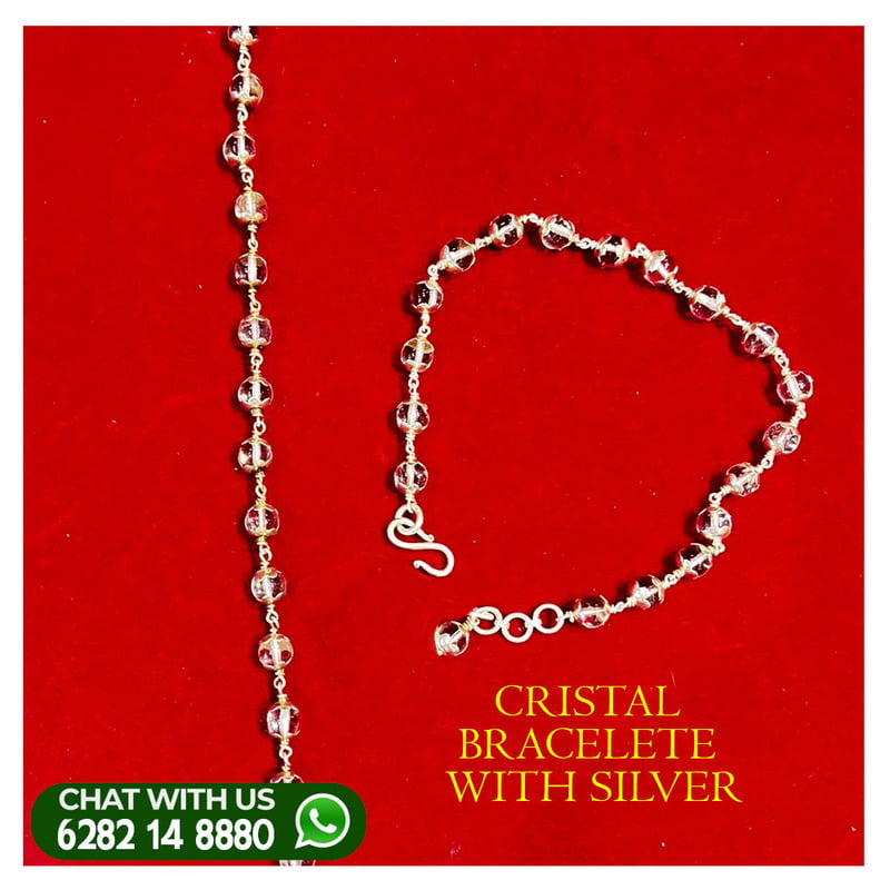 SILVER CRISTEL BRACELETE SILVER CRISTEL BRACELETE