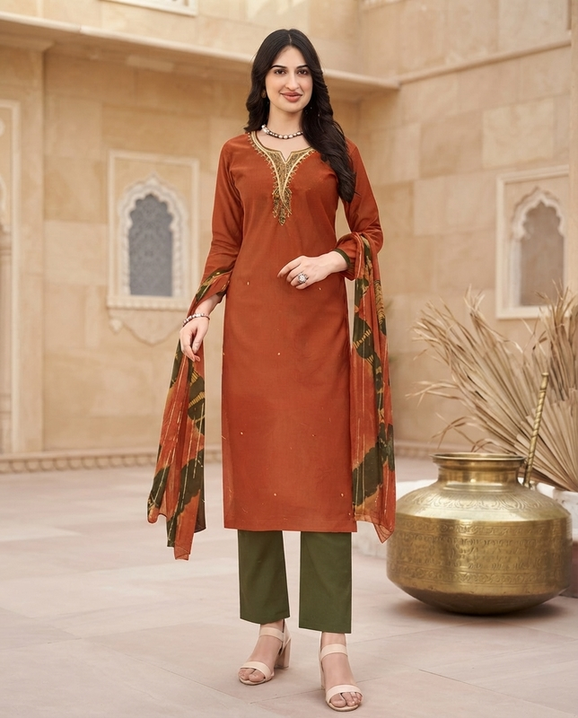 PRATIKSHA 3 PIECE DRESS